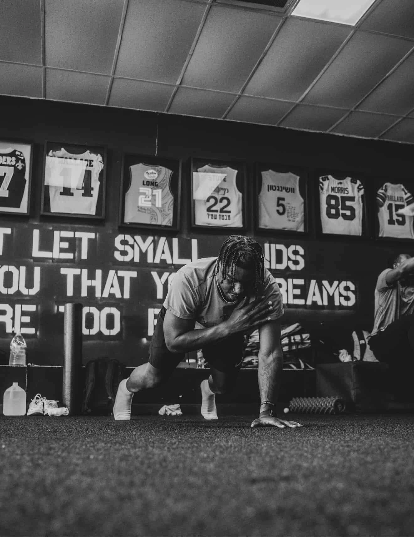 Ο Φρανκ Μπάρτλεϊ δουλεύιε ατομικά - Πηγή: Athletiko Ο Φρανκ Μπάρτλεϊ δουλεύιε ατομικά - Πηγή: Athletiko
