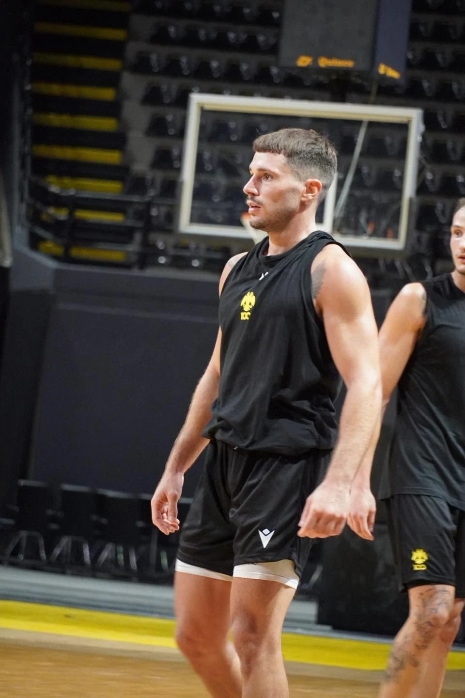 Ο Νίκος Χουχούμης - Πηγή: AEK BC Ο Νίκος Χουχούμης - Πηγή: AEK BC