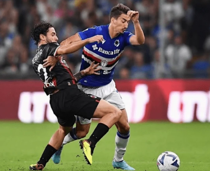 Η φωτογραφία που ανήρτησε ο Τζούρισιτς με τον Καλάμπρια / Screenshot