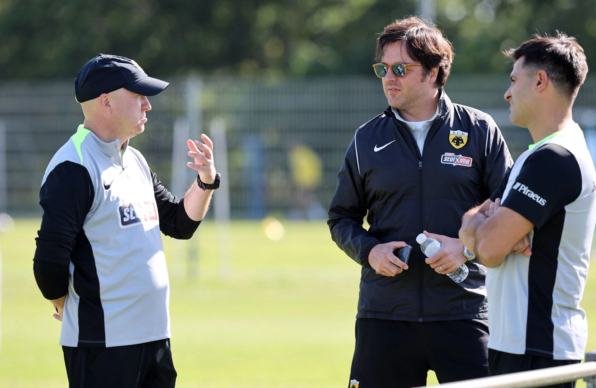 Ο Μάρκο Νίκολιτς με τον Χαβιέρ Ριμπάλτα /Πηγή: Intime Ο Μάρκο Νίκολιτς με τον Χαβιέρ Ριμπάλτα /Πηγή: Intime