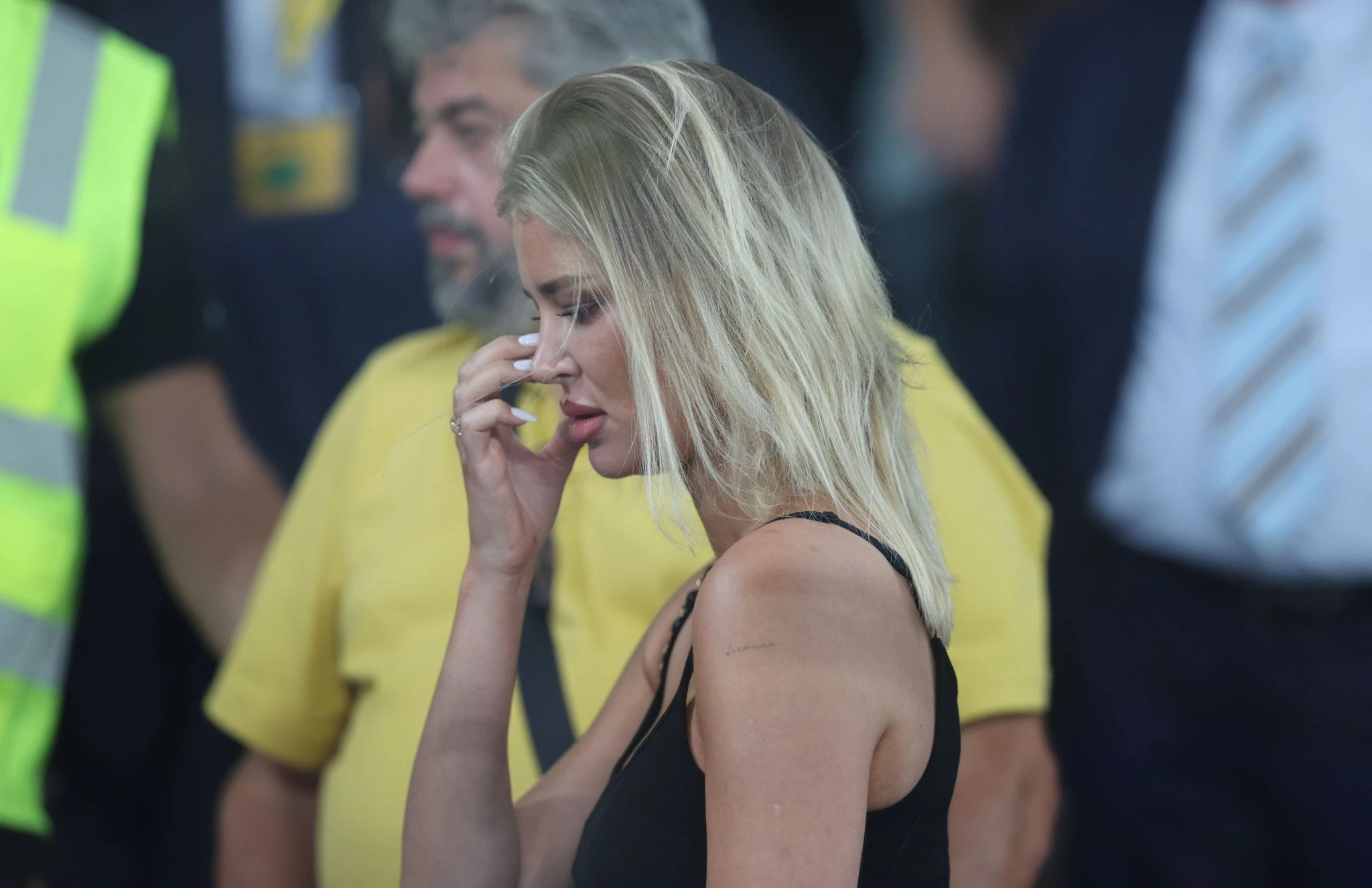 Η σύζυγος του Λούκα Γιόβιτς, Σοφία Μιλόσεβιτς / Πηγή: Intime Η σύζυγος του Λούκα Γιόβιτς, Σοφία Μιλόσεβιτς / Πηγή: Intime