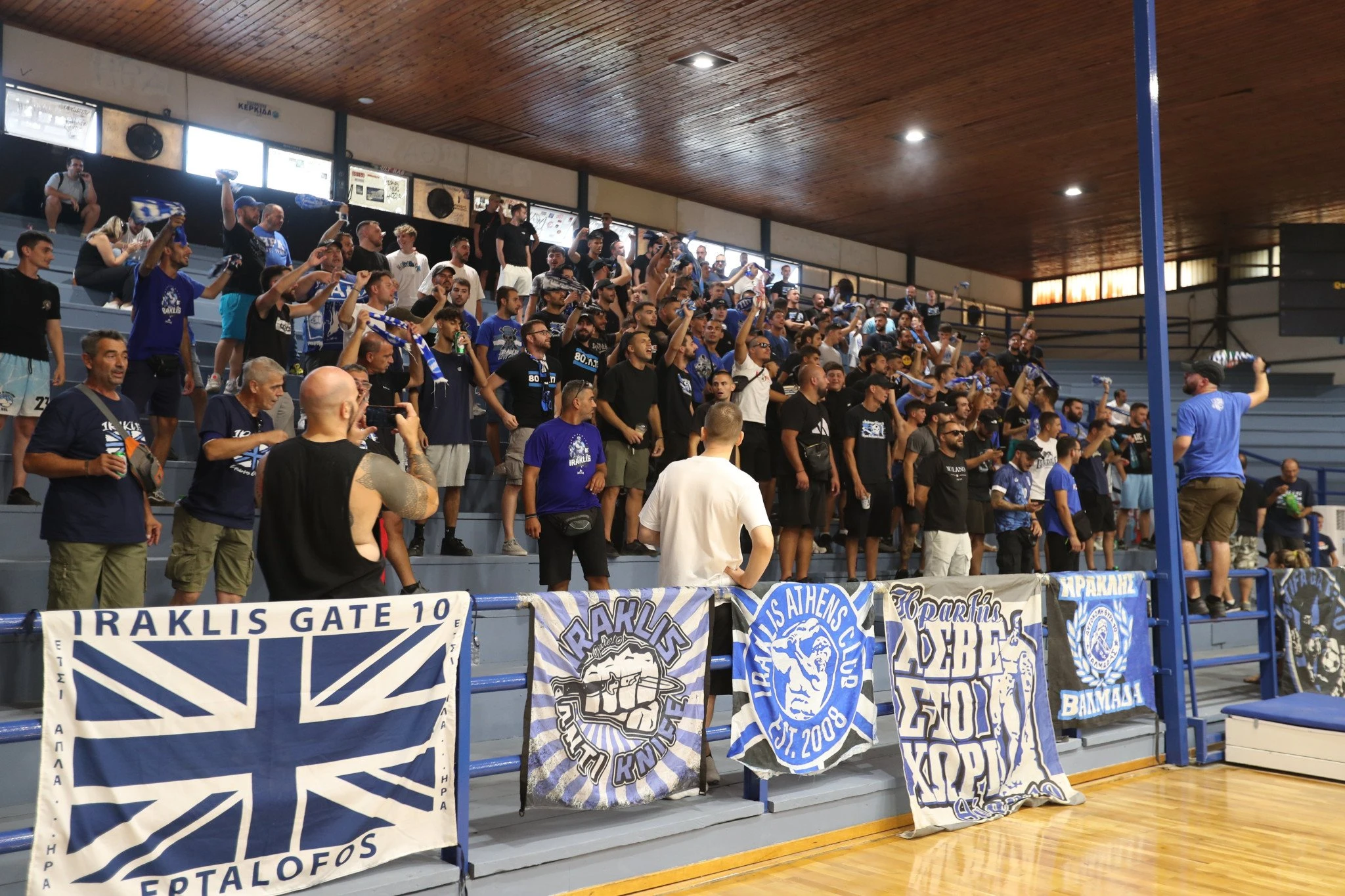 Εικόνες από την ανοικτή προπόνηση του Ηρακλή, Πηγή: Eurokinissi Εικόνες από την ανοικτή προπόνηση του Ηρακλή, Πηγή: Eurokinissi