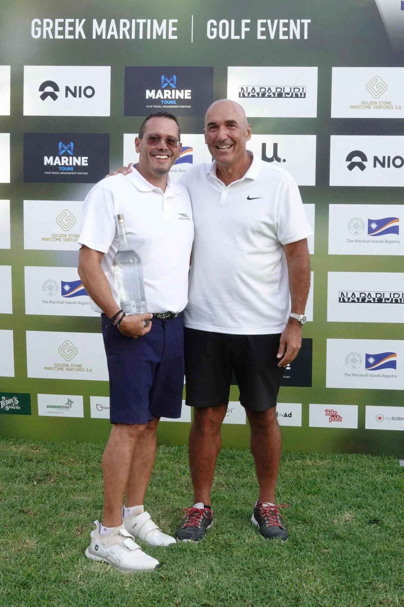 Νικητής κατηγορίας «Closest to the Pin» / Πηγή: @ Glyfada Greek Maritime Golf Event Νικητής κατηγορίας «Closest to the Pin» / Πηγή: @ Glyfada Greek Maritime Golf Event