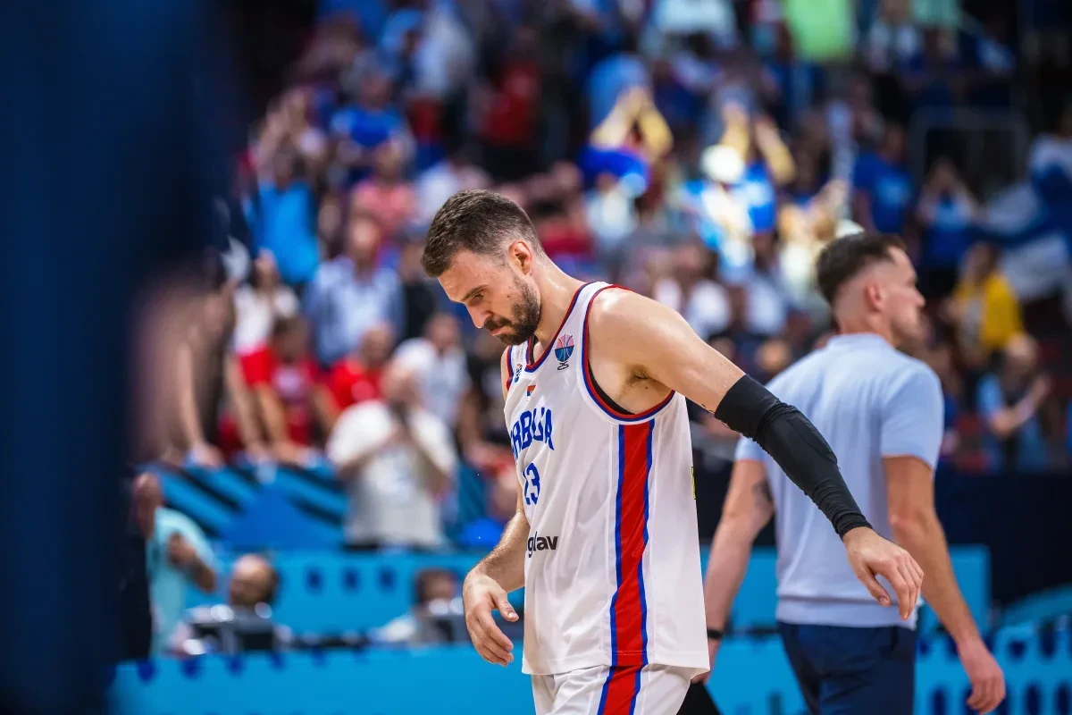 O απογοητευμένος Μάρκο Γκούντουρις, Πηγή: FIBA O απογοητευμένος Μάρκο Γκούντουρις, Πηγή: FIBA