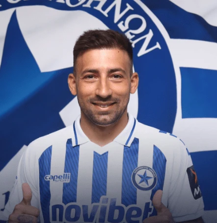 Ο Αϊτόρ Γκαρσία στον Ατρόμητο / Πηγή: Instagram atromitosathinonfc