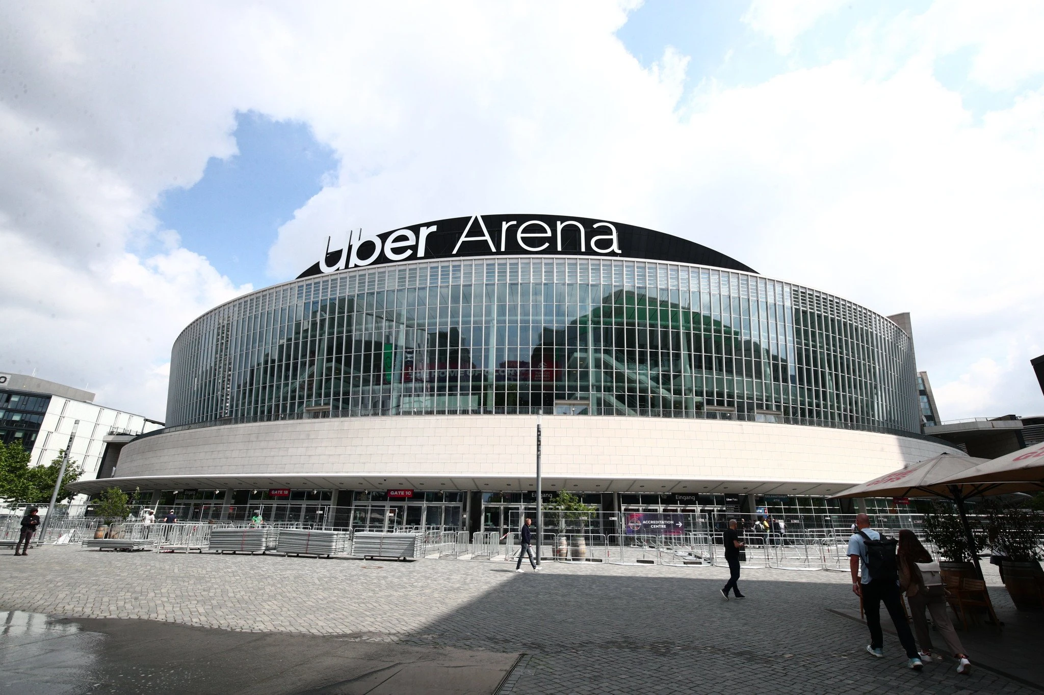 Η Uber Arena που φιλοξενεί τους αγώνες της Άλμπα Βερολίνου / Πηγή: Eurokinissi Η Uber Arena που φιλοξενεί τους αγώνες της Άλμπα Βερολίνου / Πηγή: Eurokinissi