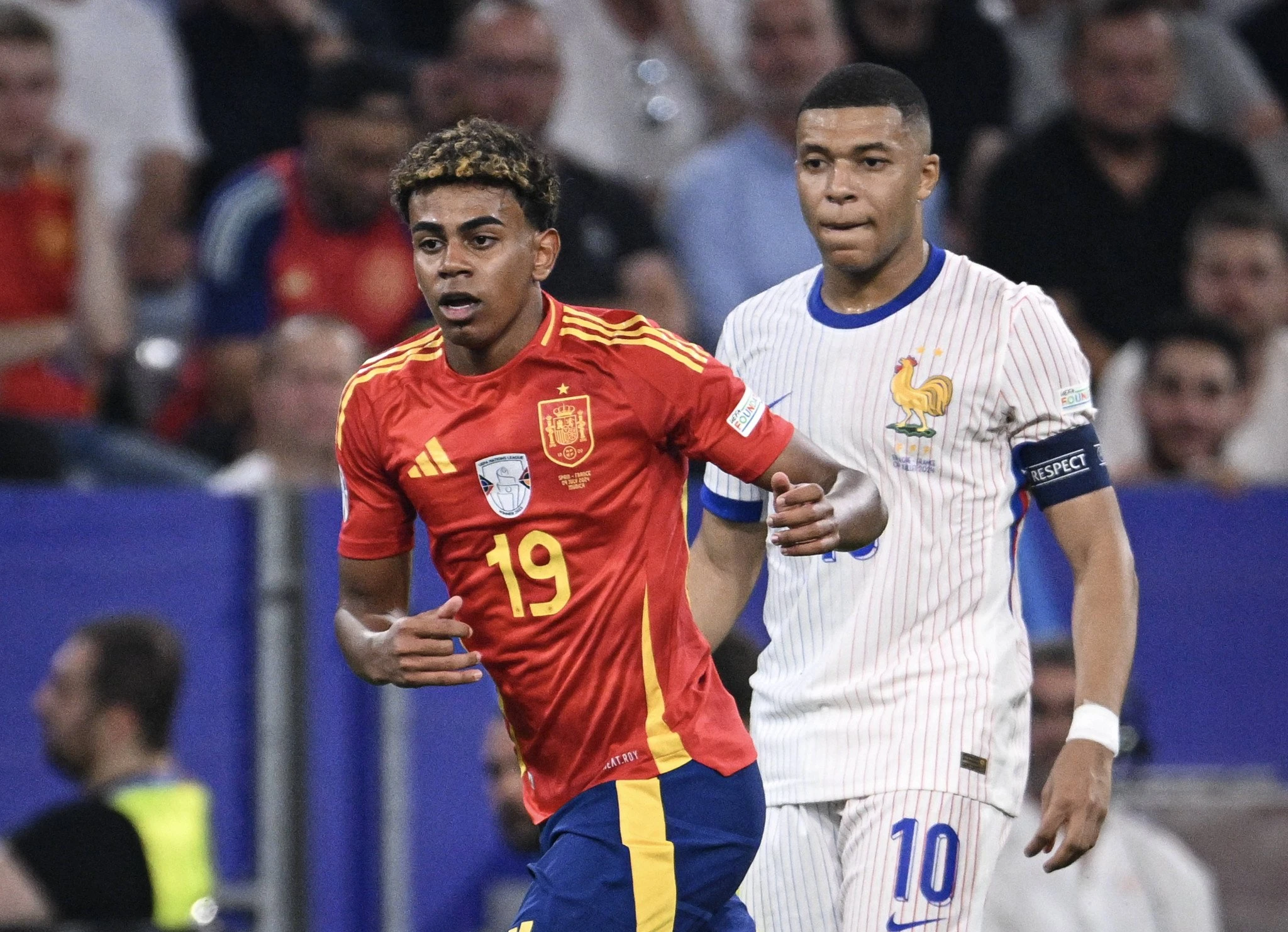 Ο Κιλιάν Εμπαπέ και ο Λαμίν Γιαμάλ / Πηγή: Imago