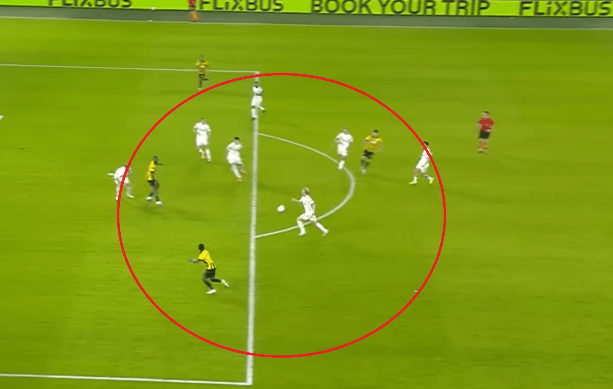 Η πάσα του Ρότα στον Κοϊτά για το 2-0 / Screenshot