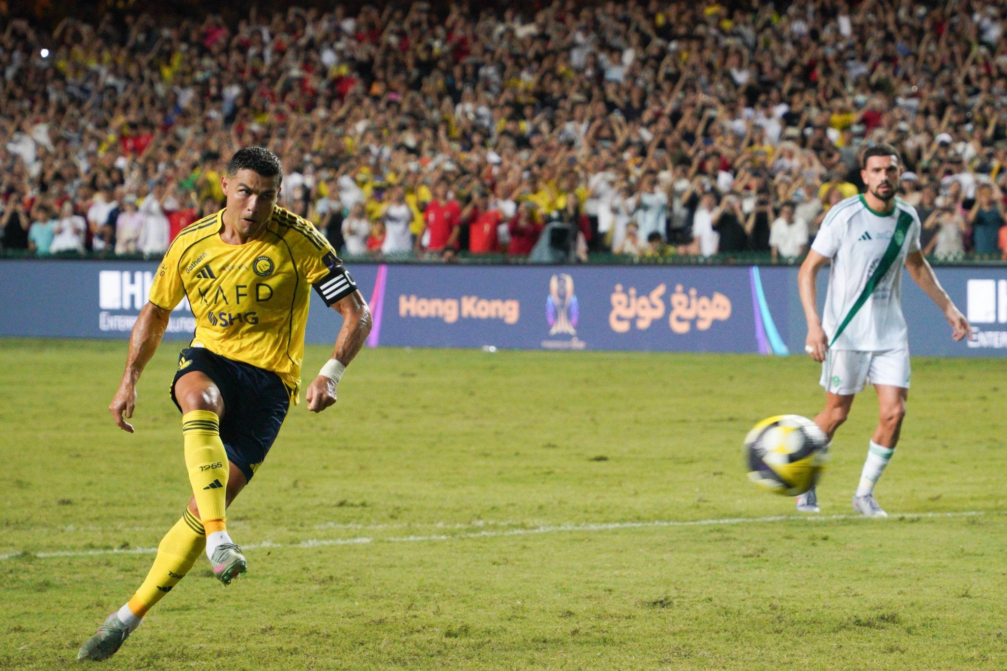 Ο Κριστιάνο Ρονάλντο εκτελεί πέναλτι με την Αλ Νασρ / Πηγή: Imago