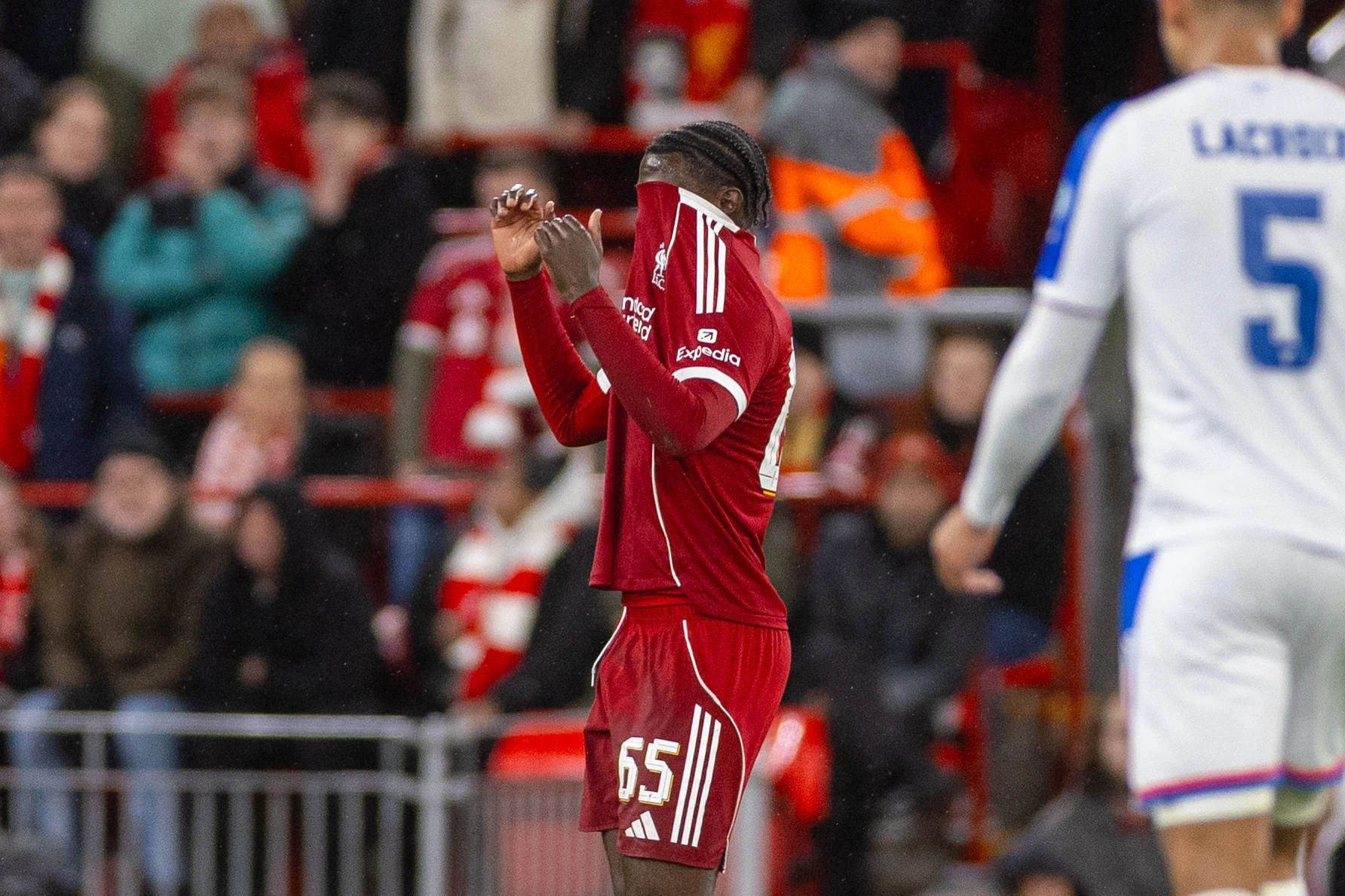 Ο Αμάρα Ναλό αποβλήθηκε ξανά με τη φανέλα της Λίβερπουλ / Πηγή: Imago