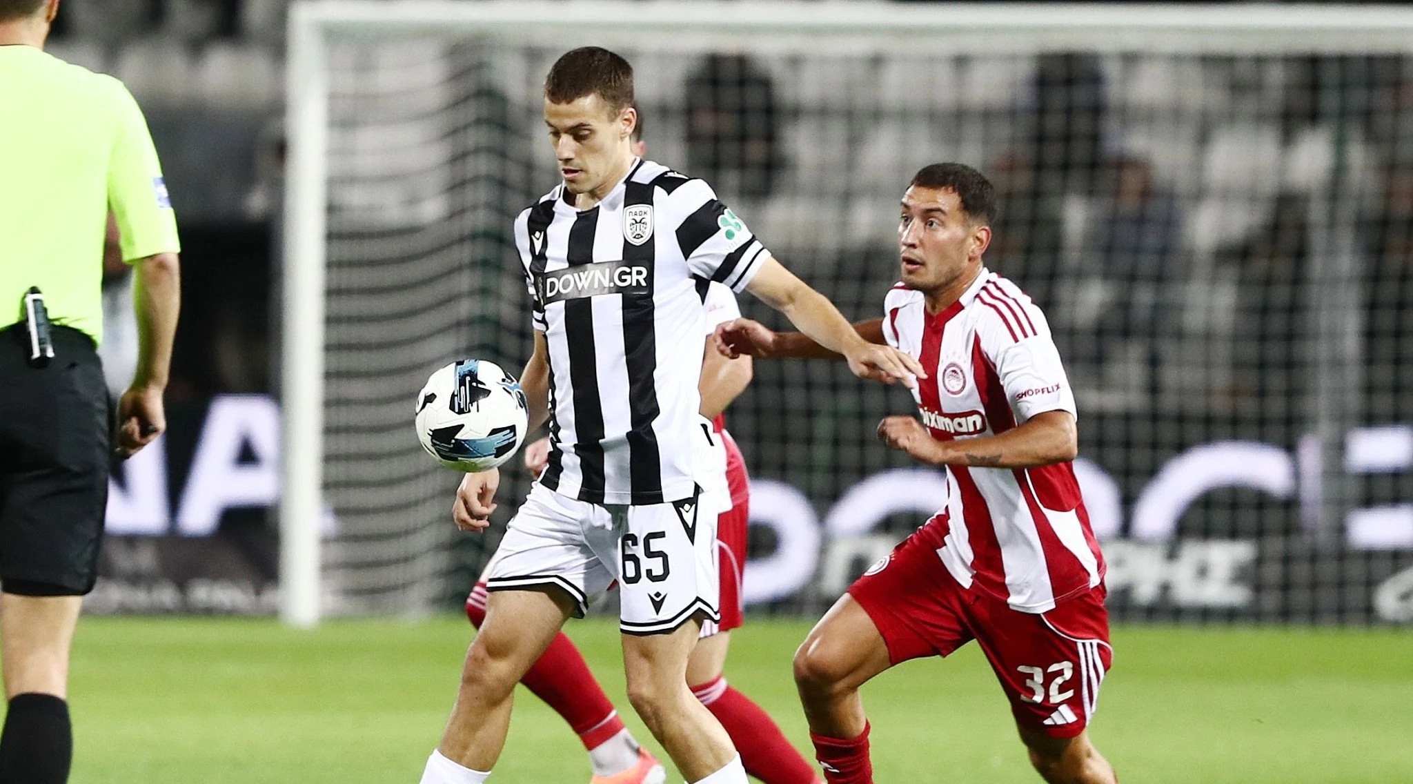 Κωνσταντέλιας και Έσε στο ΠΑΟΚ-Ολυμπιακός / Πηγή: Intime Κωνσταντέλιας και Έσε στο ΠΑΟΚ-Ολυμπιακός / Πηγή: Intime