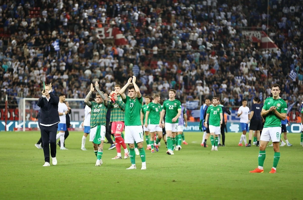 Οι παίκτες της εθνικής Ιρλανδίας / Πηγή: InTime
