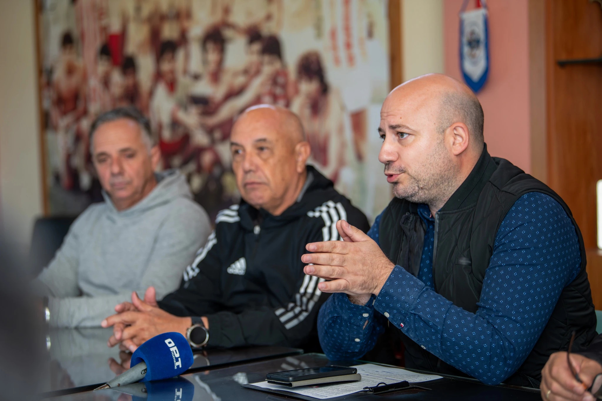 Ο Χουάν Ραμόν Ρότσα στον Αίαντα Γαστούνης / Πηγή: Eurokinissi