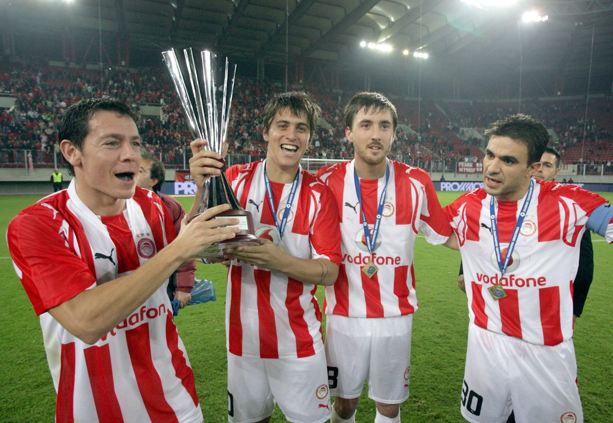 Ολυμπιακός ΑΕΛ Super Cup 2007 / Πηγή: Eurokinissi Ολυμπιακός ΑΕΛ Super Cup 2007 / Πηγή: Eurokinissi