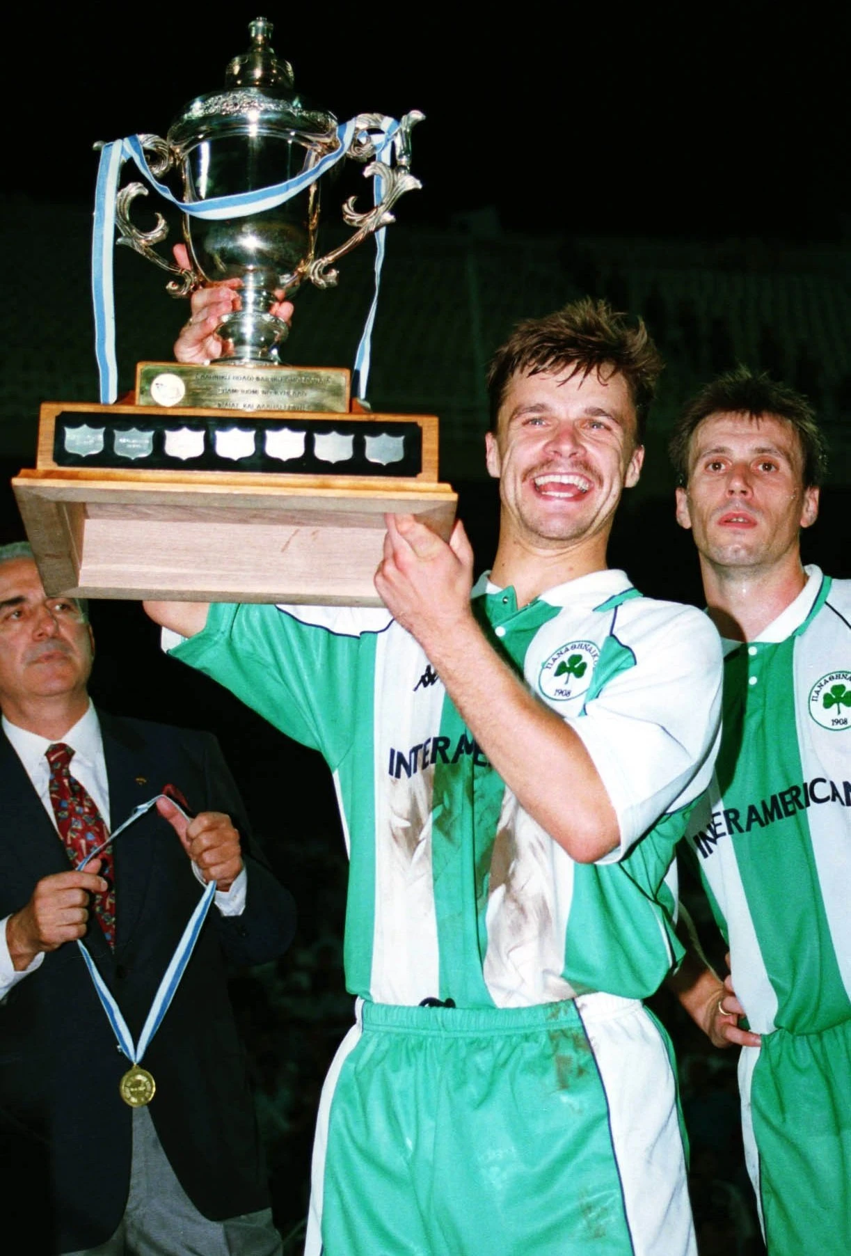 Βαζέχα Παναθηναϊκός Super Cup 1994 / Πηγή: Eurokinissi Βαζέχα Παναθηναϊκός Super Cup 1994 / Πηγή: Eurokinissi