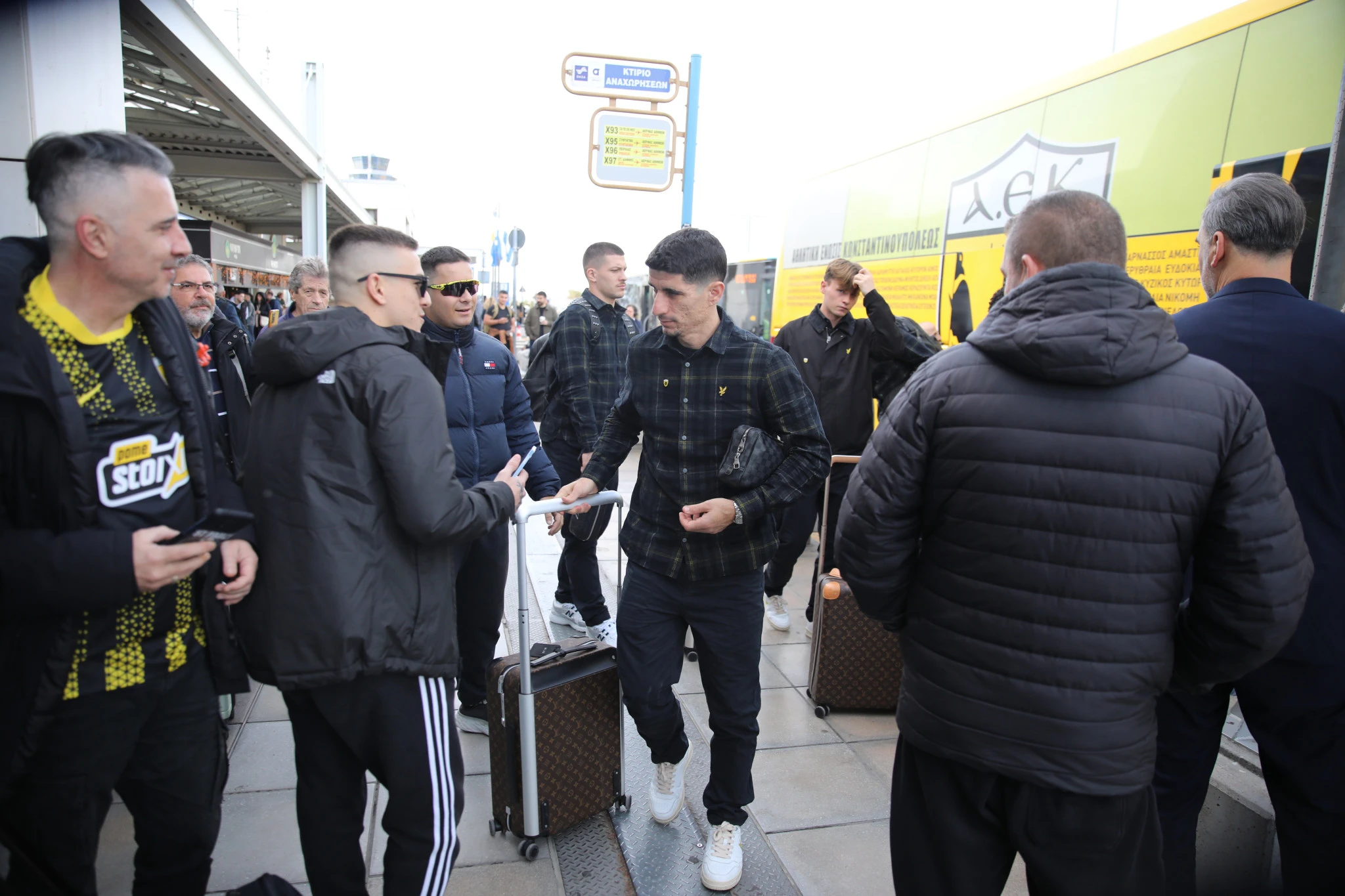 Αναχώρησε για Φλωρεντία η ΑΕΚ / Πηγή: Intime