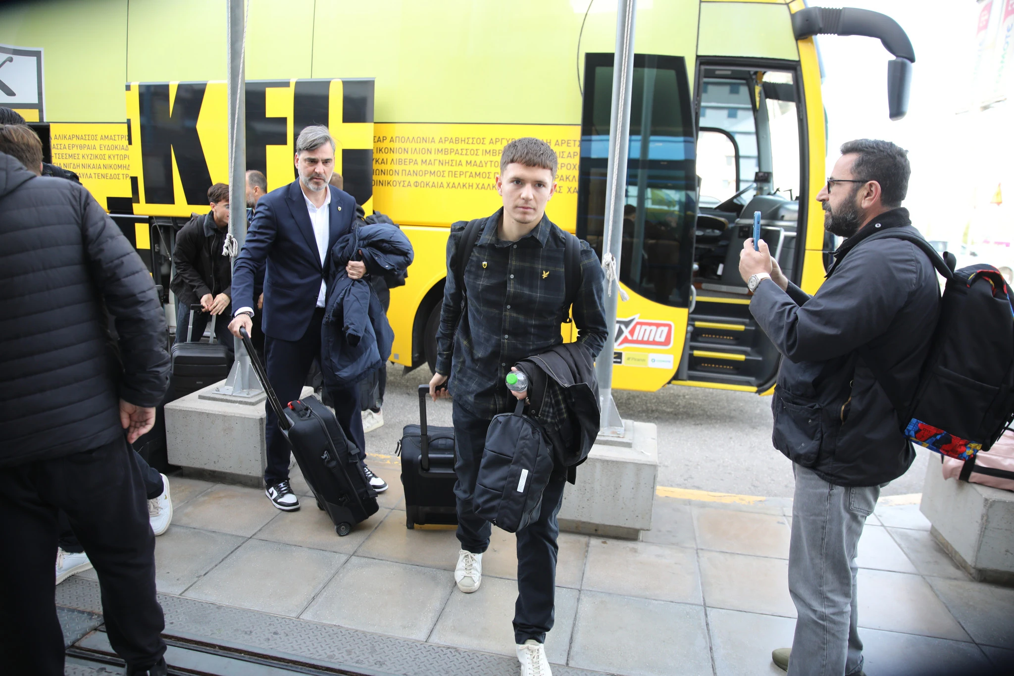 Αναχώρησε για Φλωρεντία η ΑΕΚ / Πηγή: Intime