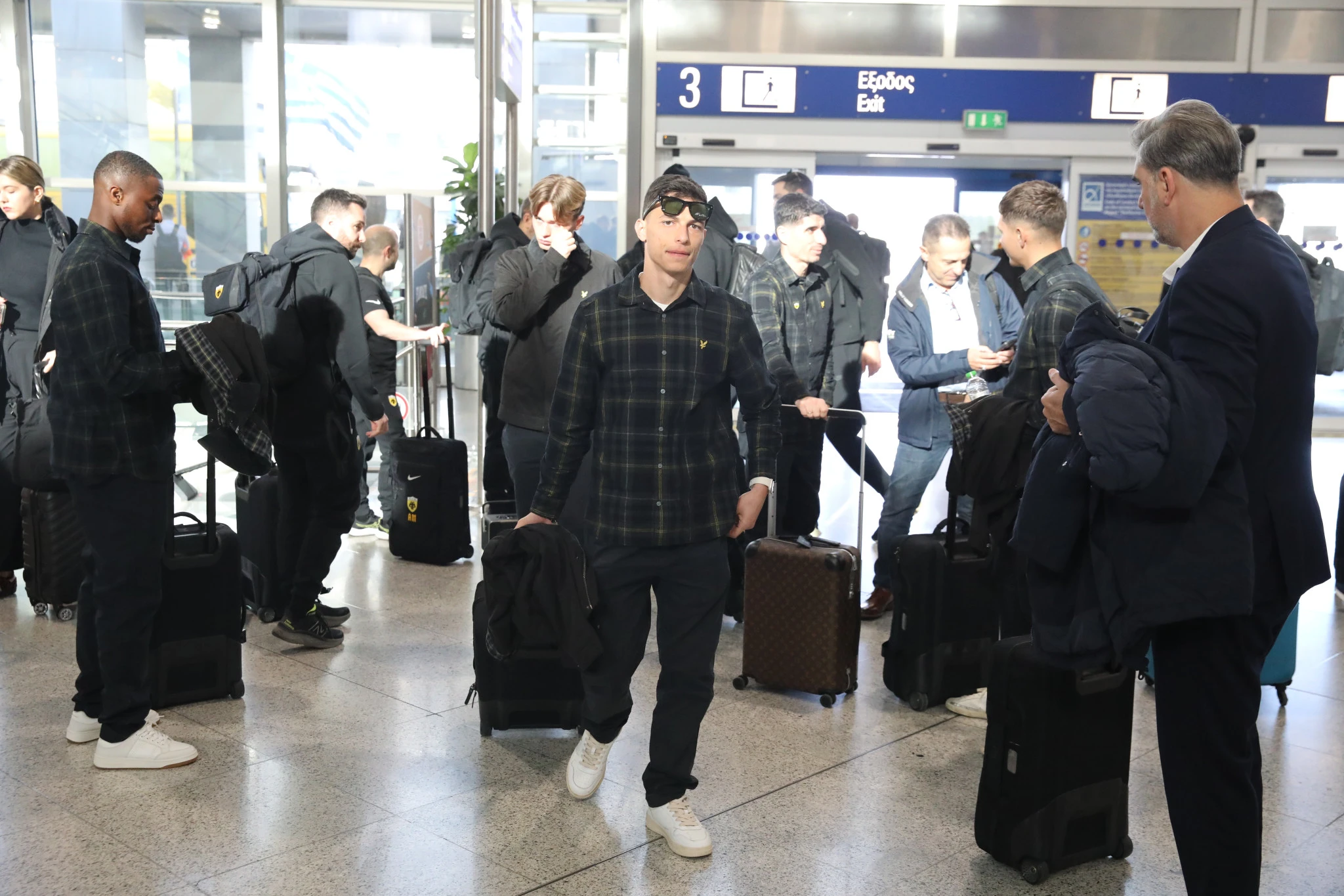 Αναχώρησε για Φλωρεντία η ΑΕΚ / Πηγή: Intime