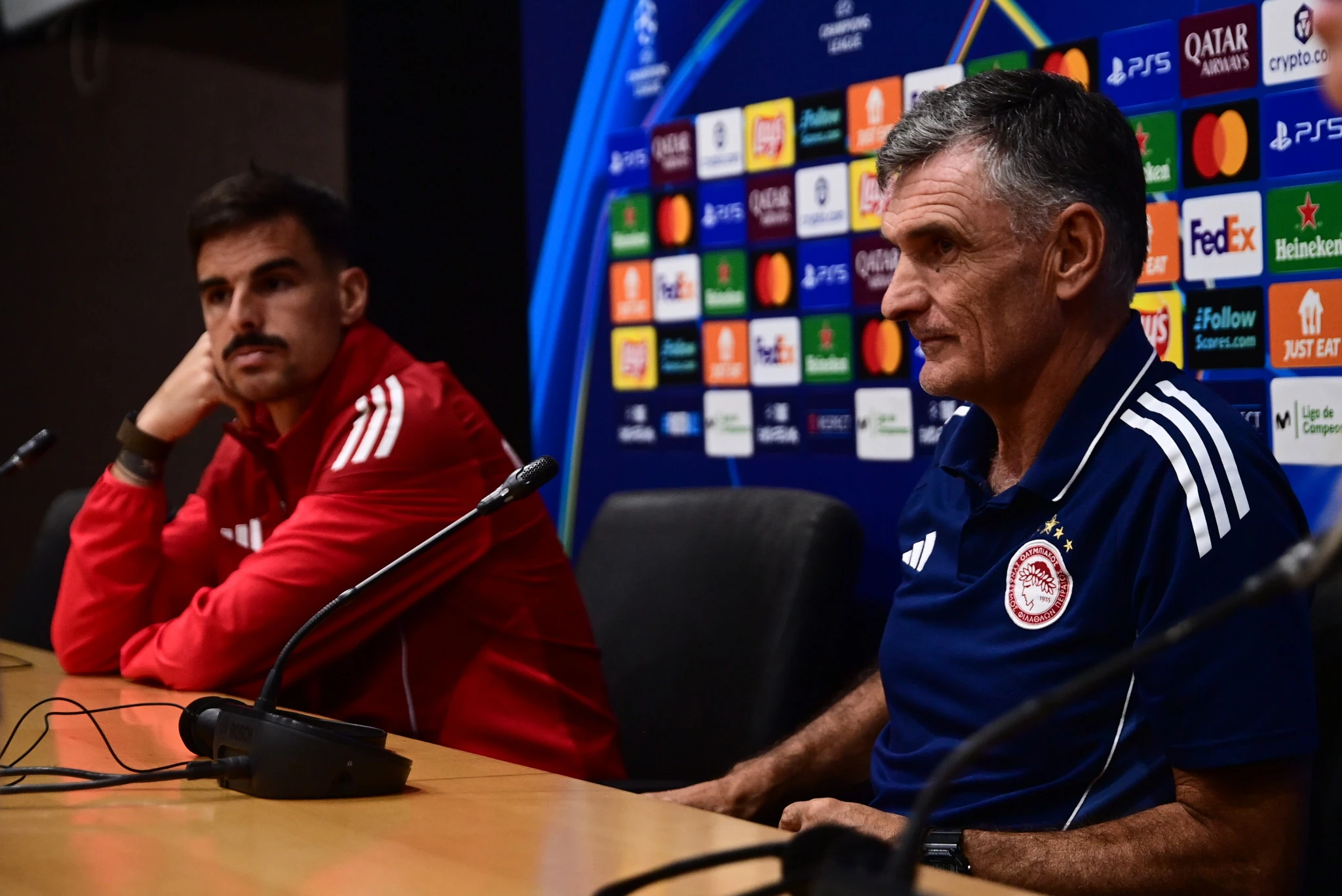 Ο Ντάνι Γκαρθία με τον Χοσέ Λουίς Μεντιλίμπαρ / Πηγή: Eurokinissi