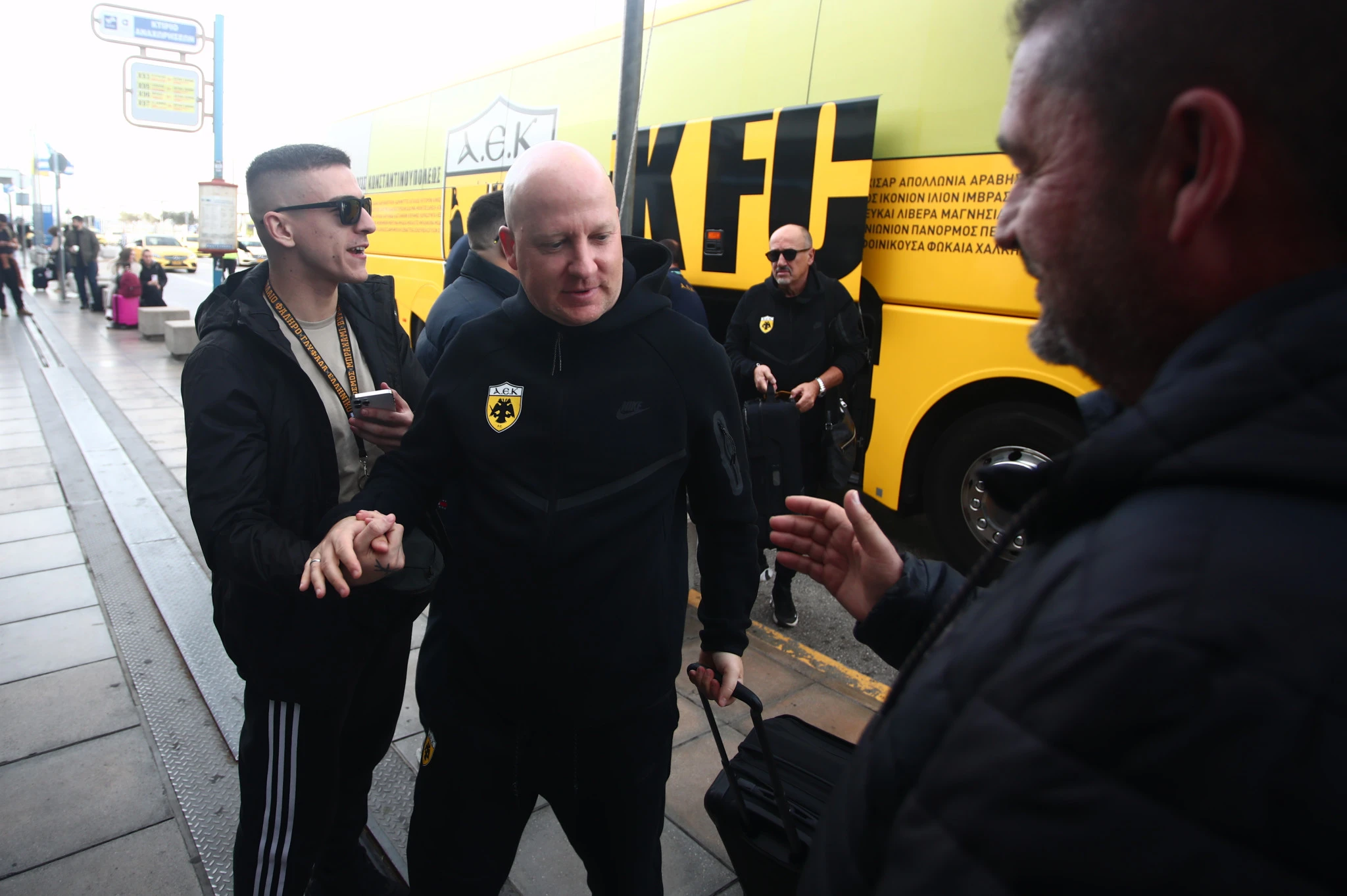 Αναχώρησε για Φλωρεντία η ΑΕΚ / Πηγή: Intime