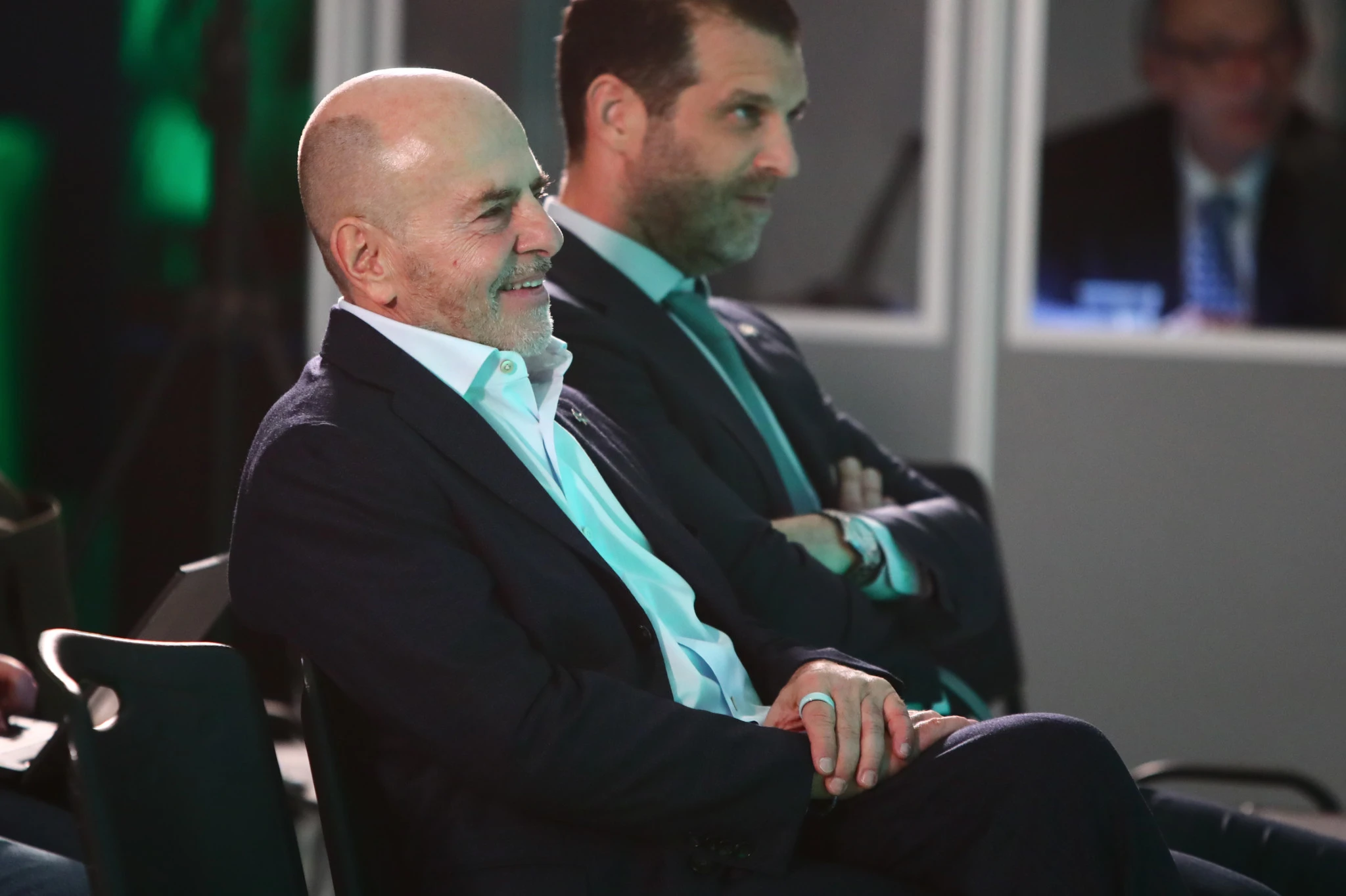 Ο Γιάννης Αλαφούζος στην παρουσίαση των Κορόνα και Κοτσόλη / Πηγή: Eurokinissi