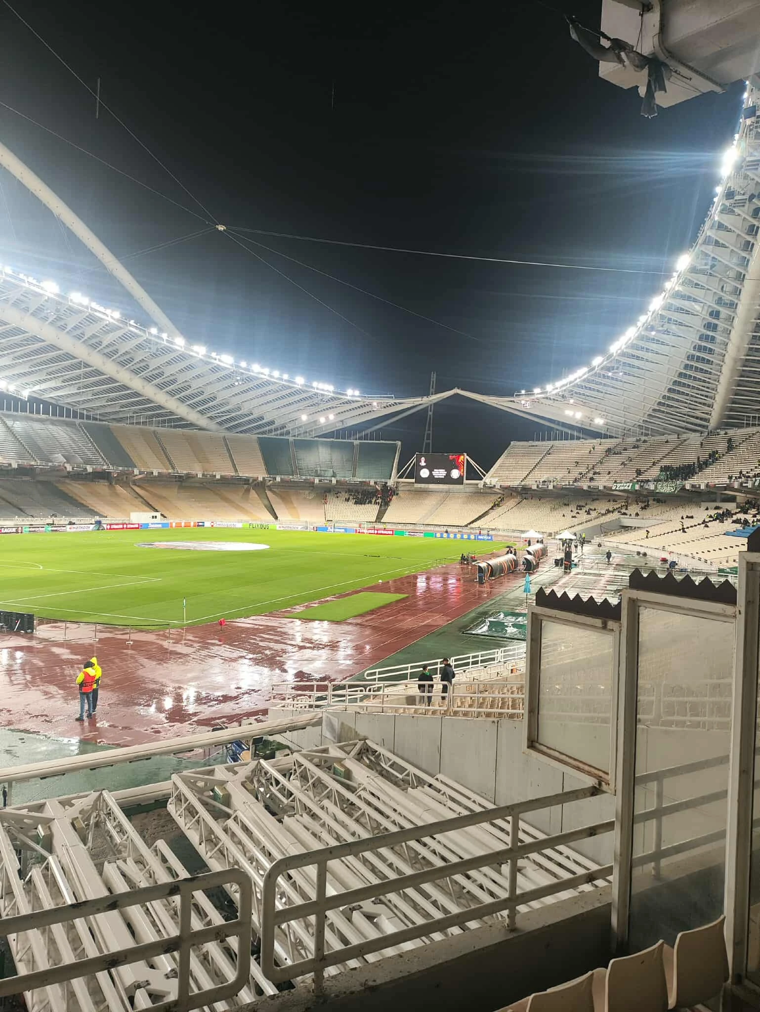 Εικόνες από το εσωτερικό του ΟΑΚΑ