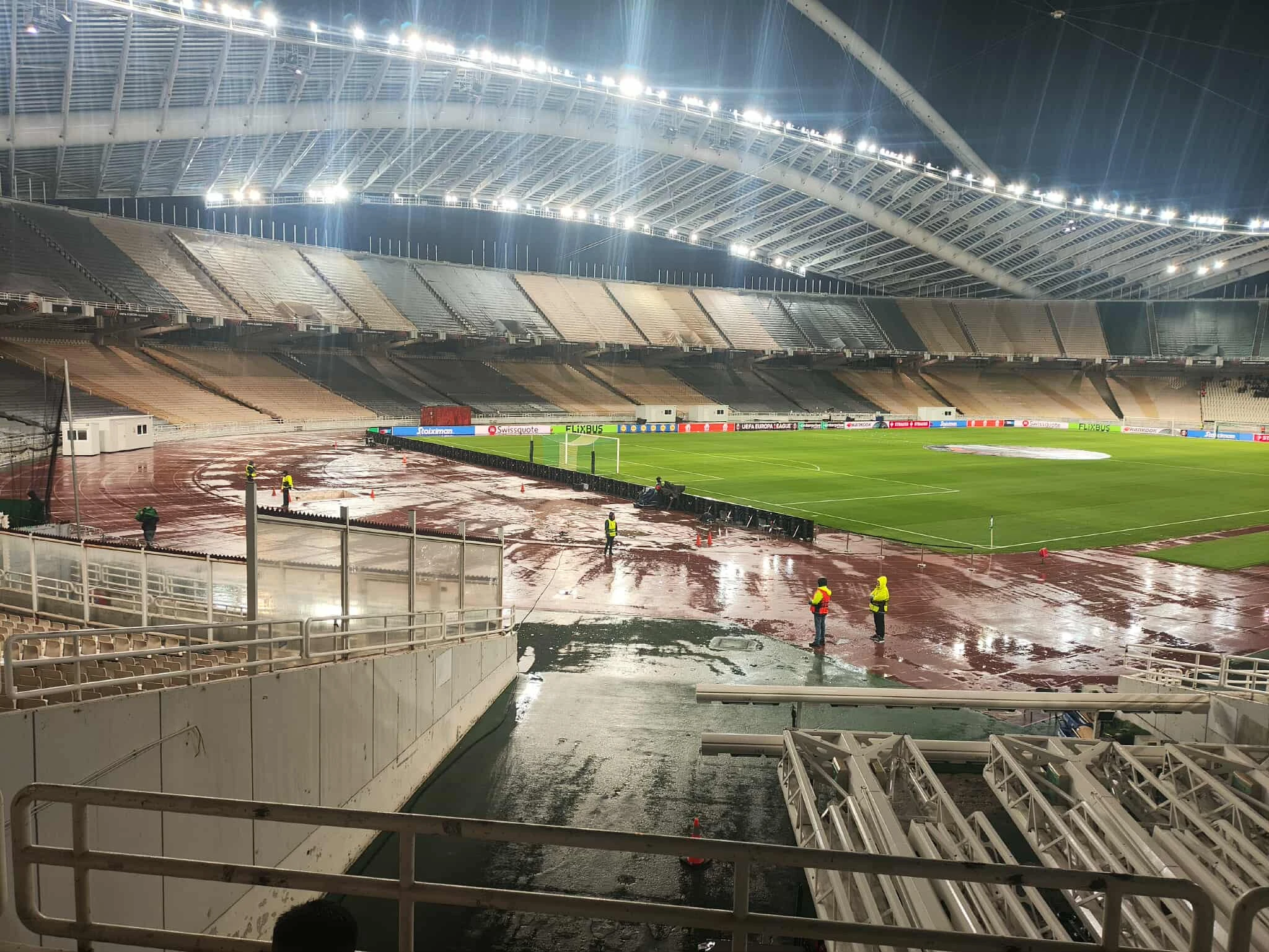 Εικόνες από το εσωτερικό του ΟΑΚΑ