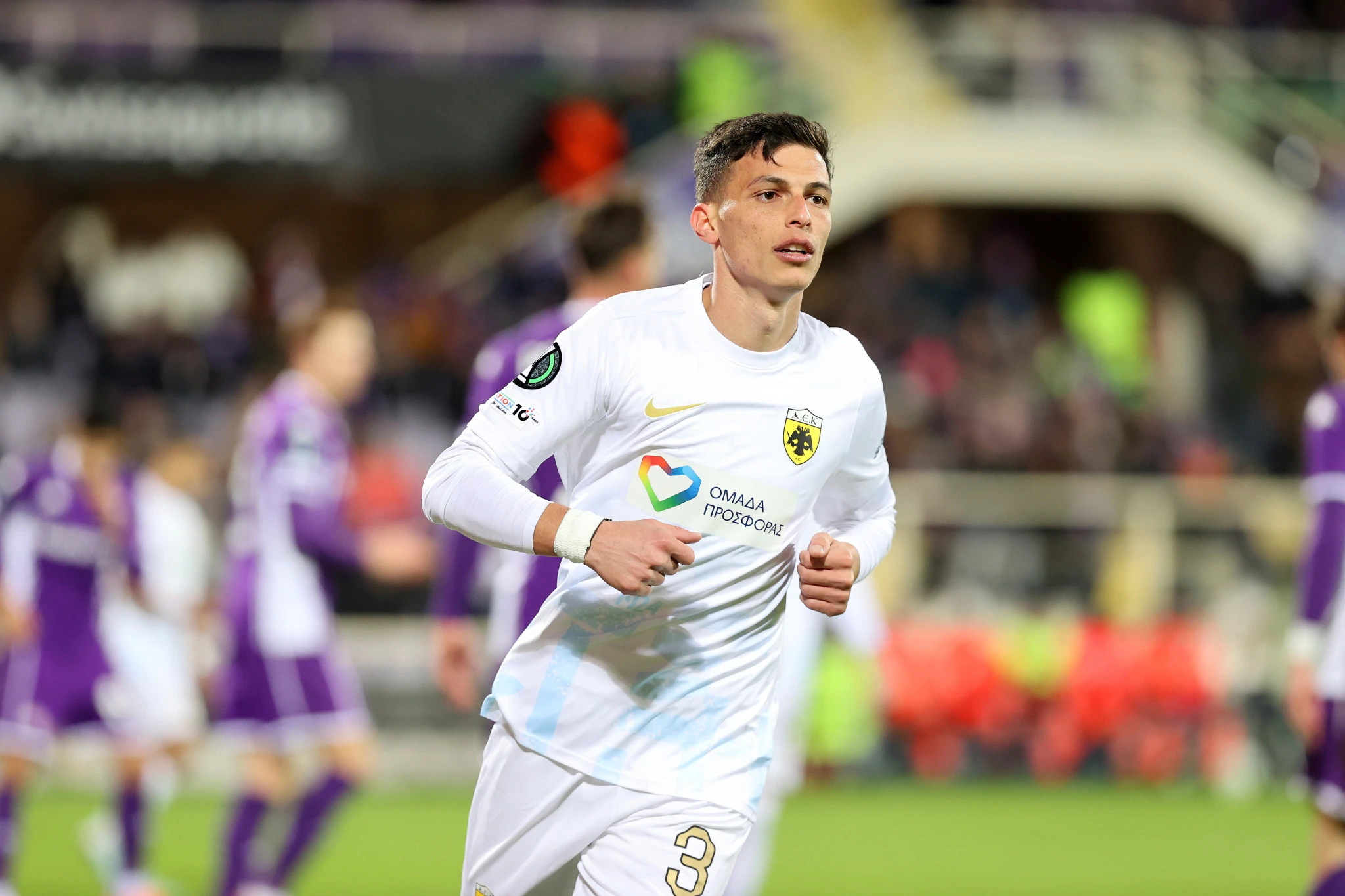 Ο Σταύρος Πήλιος κόντρα στη Φιορεντίνα / Πηγή: Eurokinissi