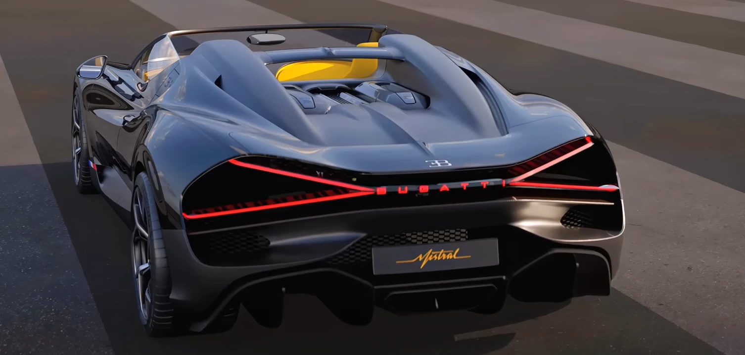 Η πίσω όψη του πανέμορφου super car που οδηγεί ο Λούκα Ντόντσιτς&nbsp;