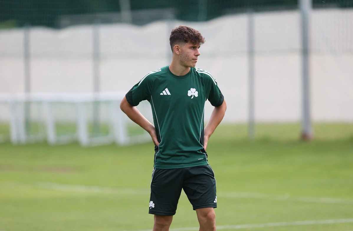 Ο Ιάσωνας Νεμπής με τη φανέλα του Παναθηναϊκού / Πηγή: InTime