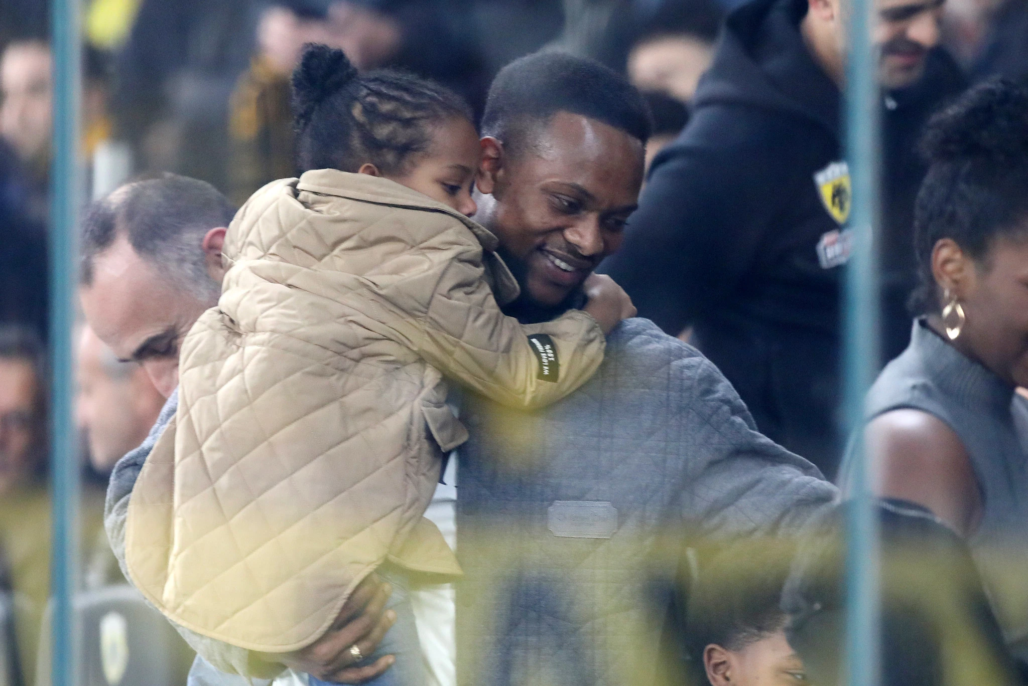 Ο Λιβάι Γκαρσία στις εξέδρες της OPAP Arena / Πηγή: Intime