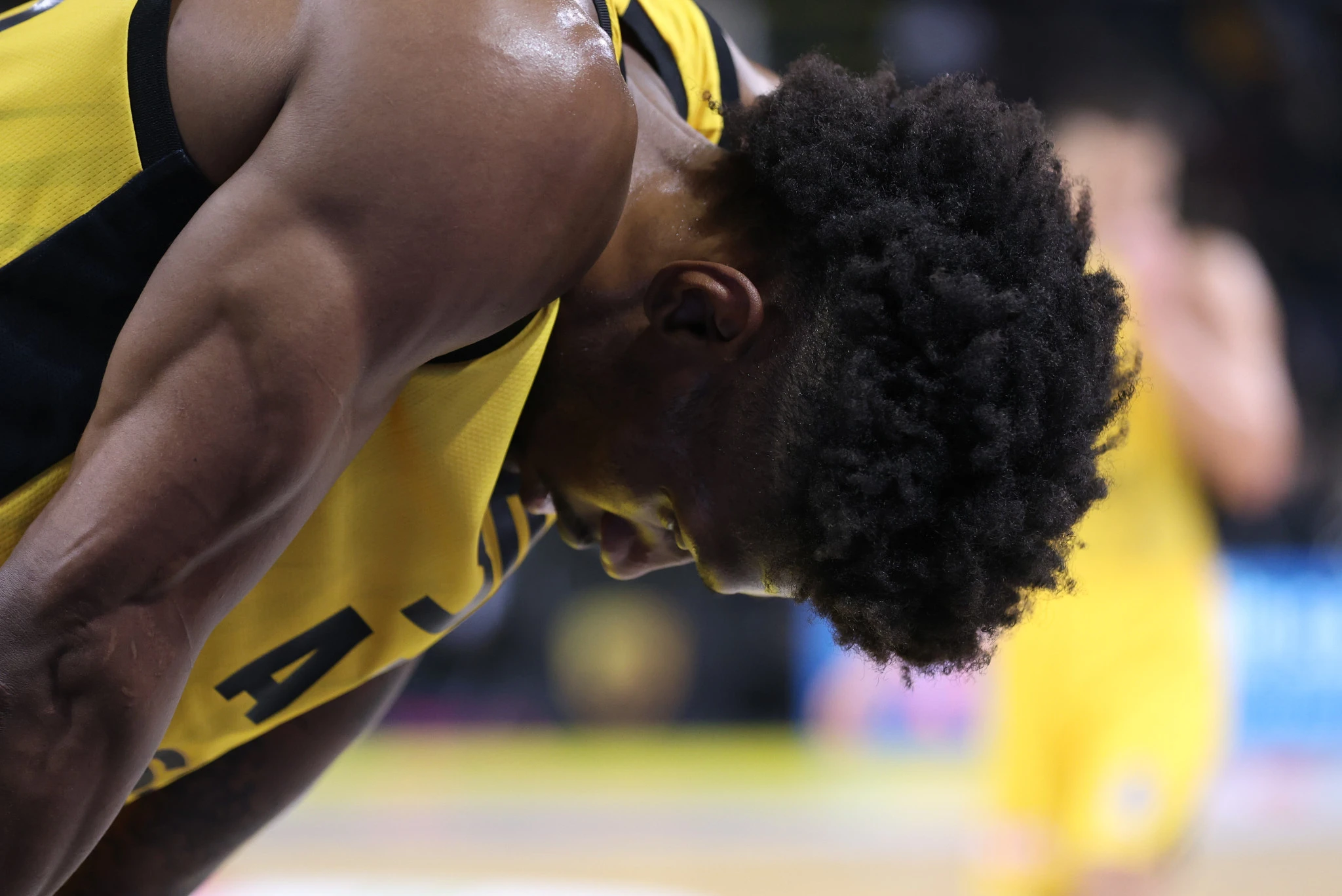 Απογοητευμένος και σκυθρωπός ο Κρις Σίλβα που προσπαθούσε μόνος του απέναντι στο «τριφύλλι» / Πήγη: ΙΝΤΙΜΕ