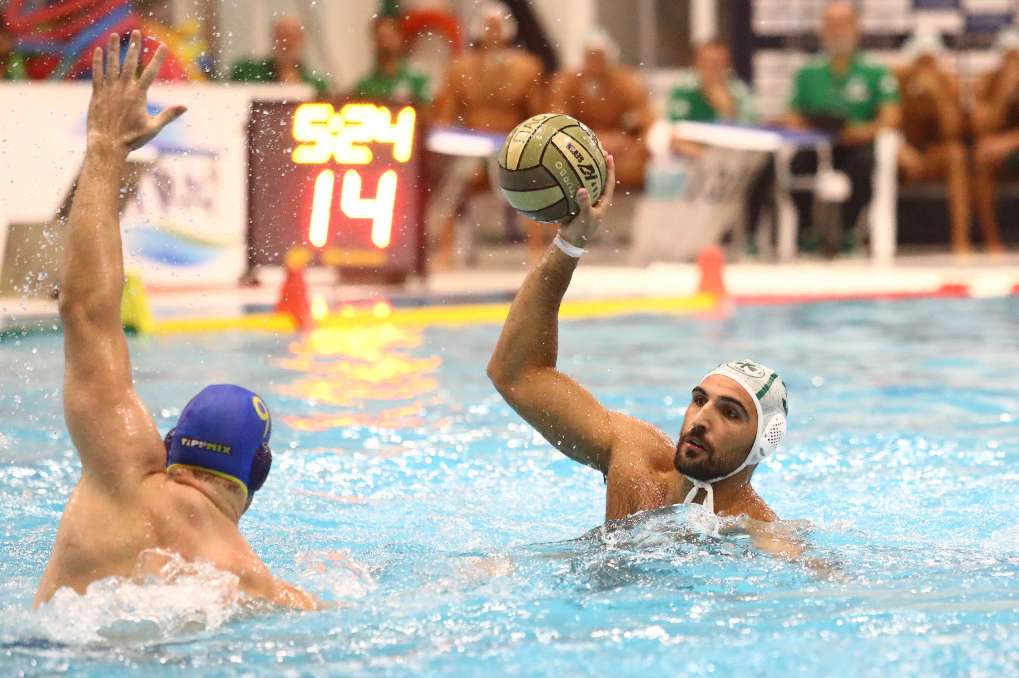 Ο Παναθηναϊκός σε επίθεση με τον Σκουμπάκη / Πηγή: Eurokinissi