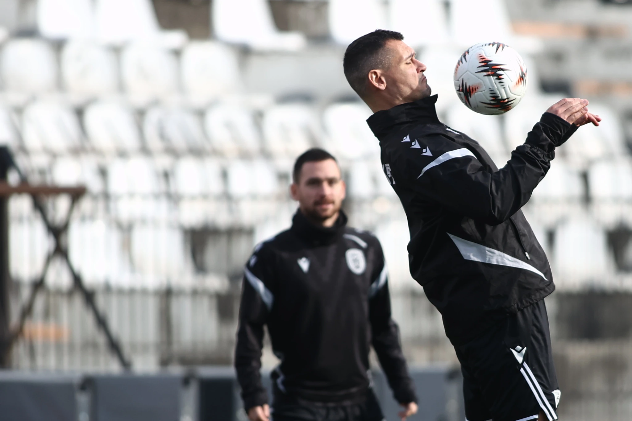 Η προπόνηση του ΠΑΟΚ στην Τούμπα / Πηγή: Eurokinissi