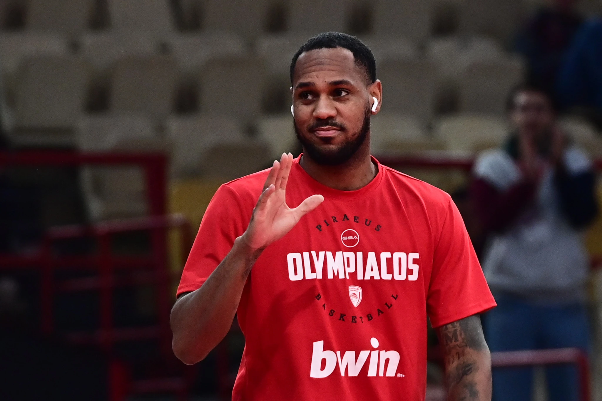 Ο Μόντε Μόρις στο ΣΕΦ, Πηγή: Eurokinissi