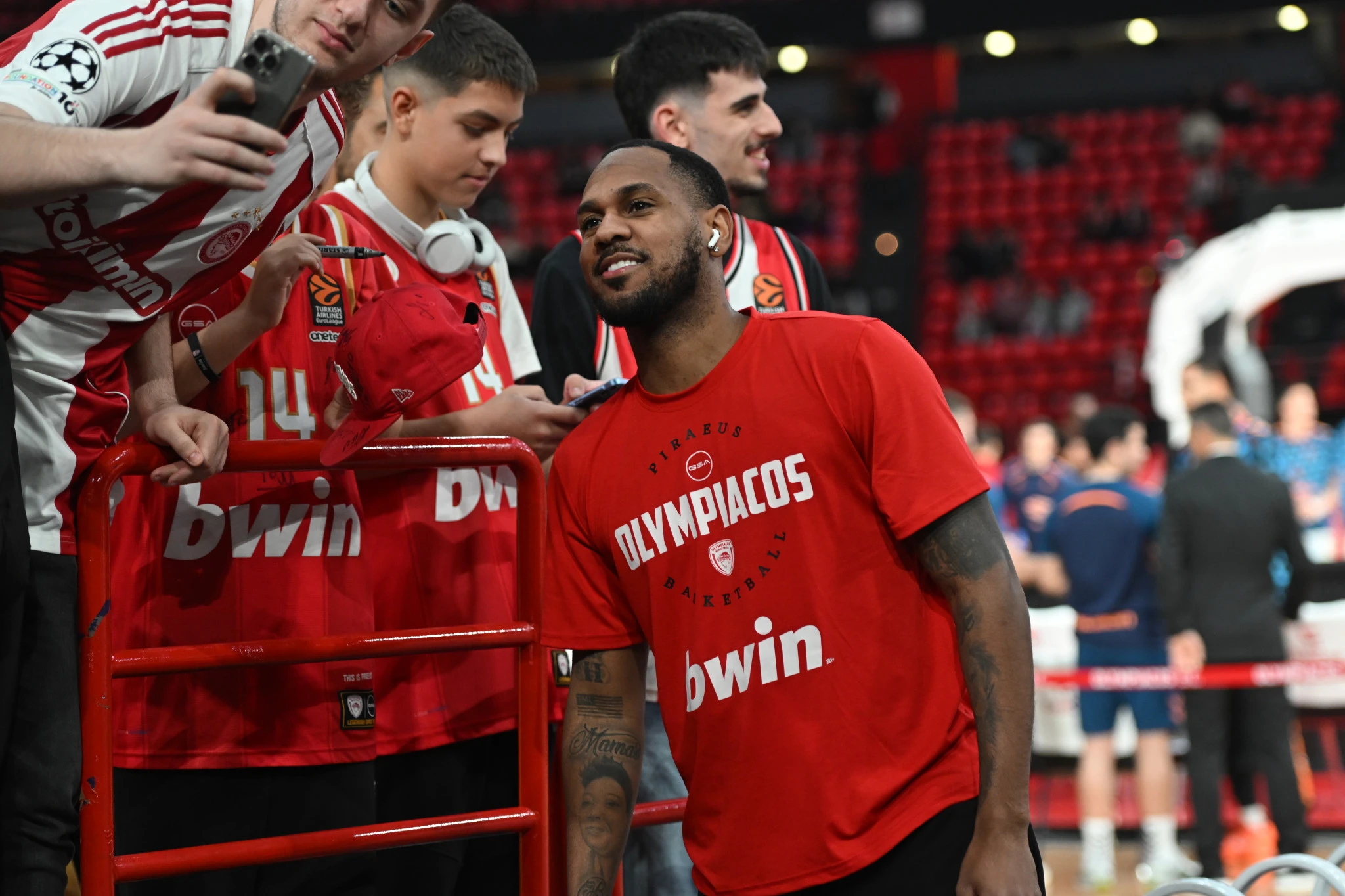 Ο Μόντε Μόρις στο ΣΕΦ, Πηγή: Eurokinissi