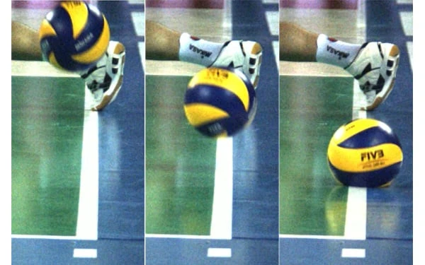 Έλεγχος για το αν η μπάλα είναι εντός ορίων του γηπέδου ή εκτός / Πηγή: Data Project / VideoCheck