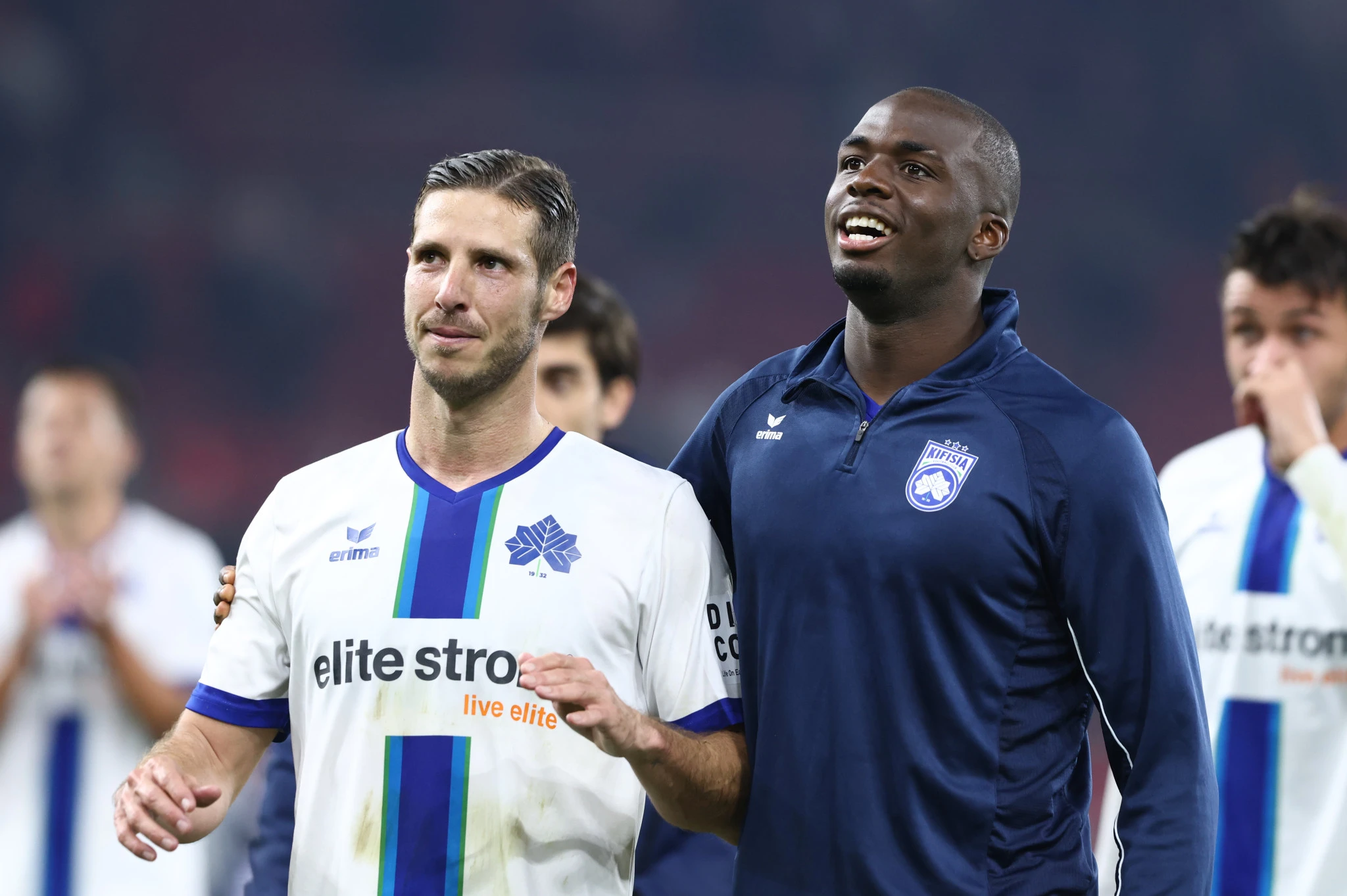 Ο Ρούμπεν Πέρεθ με τον Ανδρέα Τεττέη / Πηγή: Intime