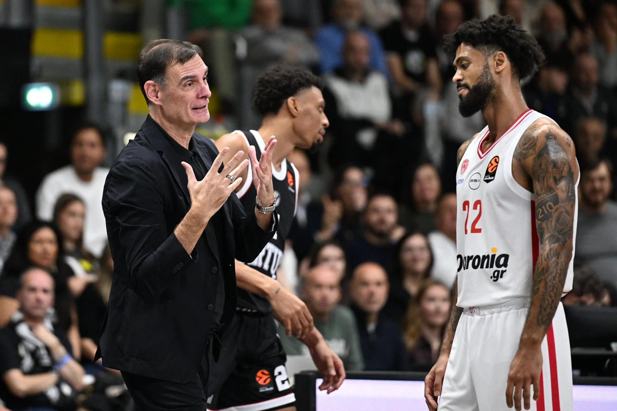 Ο Γιώργος Μπαρτζώκας με τον Τάιλερ Ντόρσεϊ/Πηγή: Intime