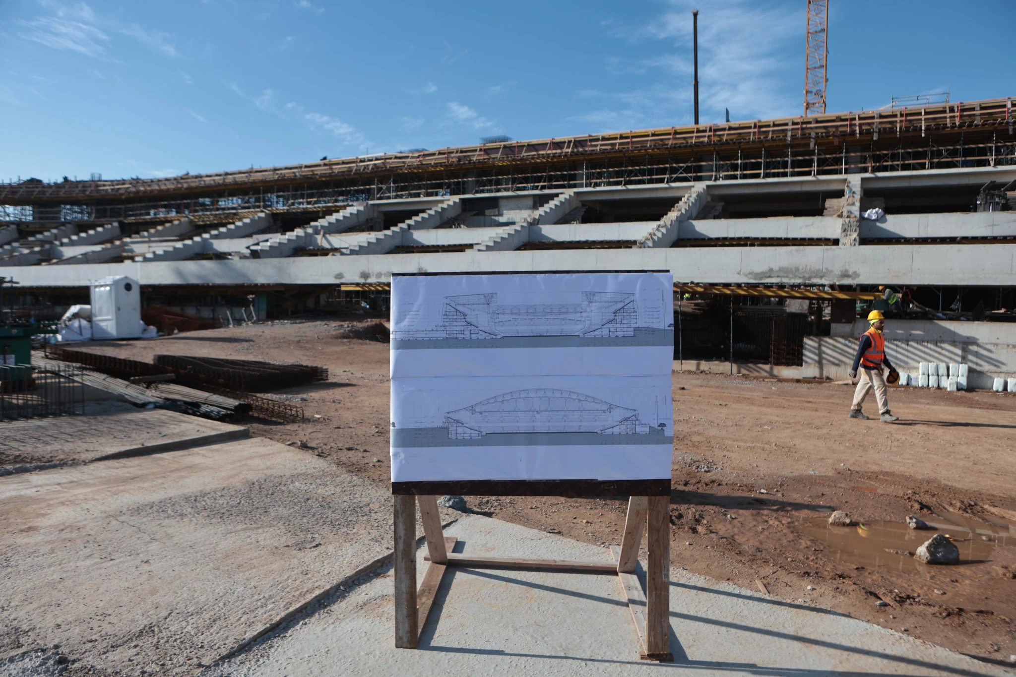 Το γηοεδικό πρότζεκτ επί... χάρτου και στο βάθος επί του... πρακτέου - ΠΗΓΗ: ΙΝΤΙΜΕ