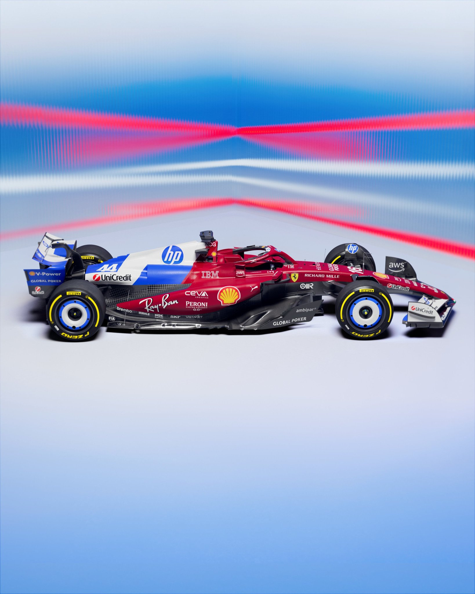 Πηγή: ScuderiaFerrariHPMedia/ Το livery της Ferrari για το Μαϊάμι Πηγή: ScuderiaFerrariHPMedia/ Το livery της Ferrari για το Μαϊάμι