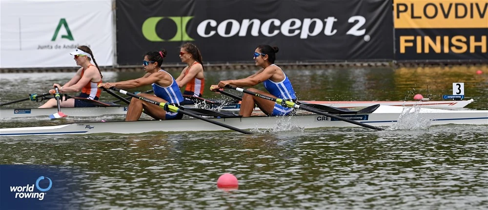 Ζωή Φίτσιου και Μηλένα Κοντού - Πηγή: Detlev Seyb / World Rowing Ζωή Φίτσιου και Μηλένα Κοντού - Πηγή: Detlev Seyb / World Rowing