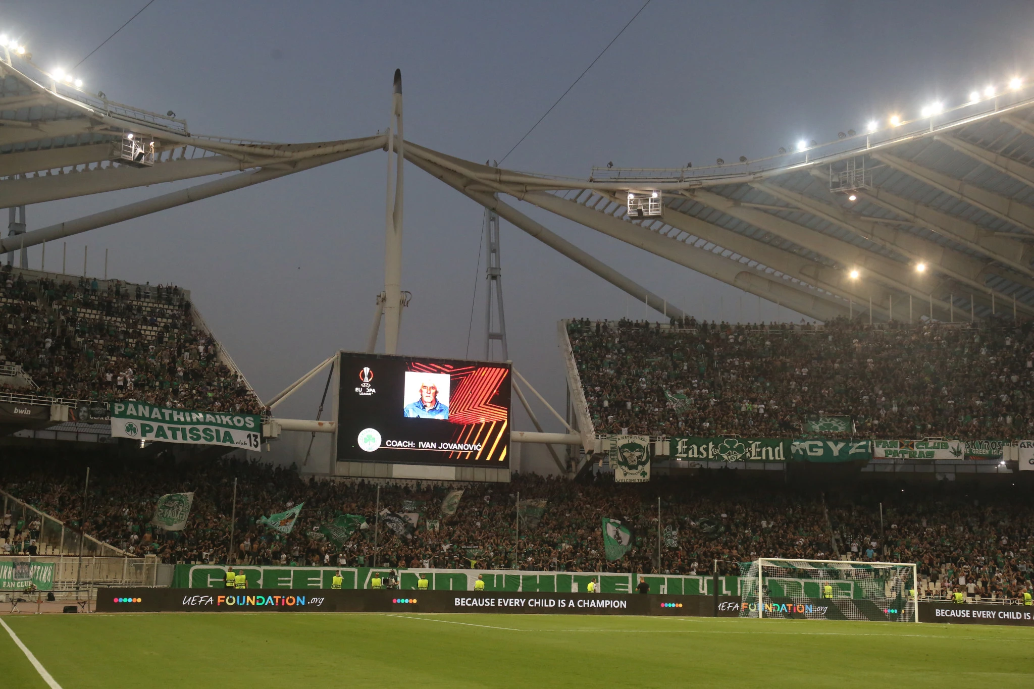 Το ΟΑΚΑ στον αγώνα του Παναθηναϊκού με τη Βιγιαρεάλ τη σεζόν 2023/24 για τη φάση των ομίλων του Europa League               Το ΟΑΚΑ στον αγώνα του Παναθηναϊκού με τη Βιγιαρεάλ τη σεζόν 2023/24 για τη φάση των ομίλων του Europa League