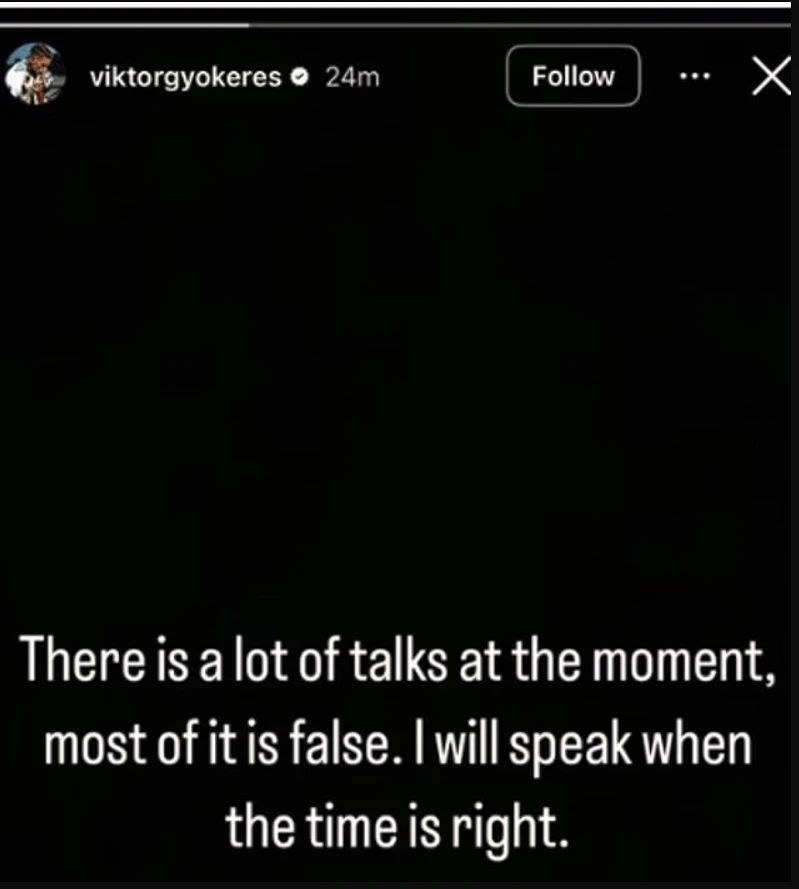 Ιnstagram (@viktorgyokeres) Ιnstagram (@viktorgyokeres)