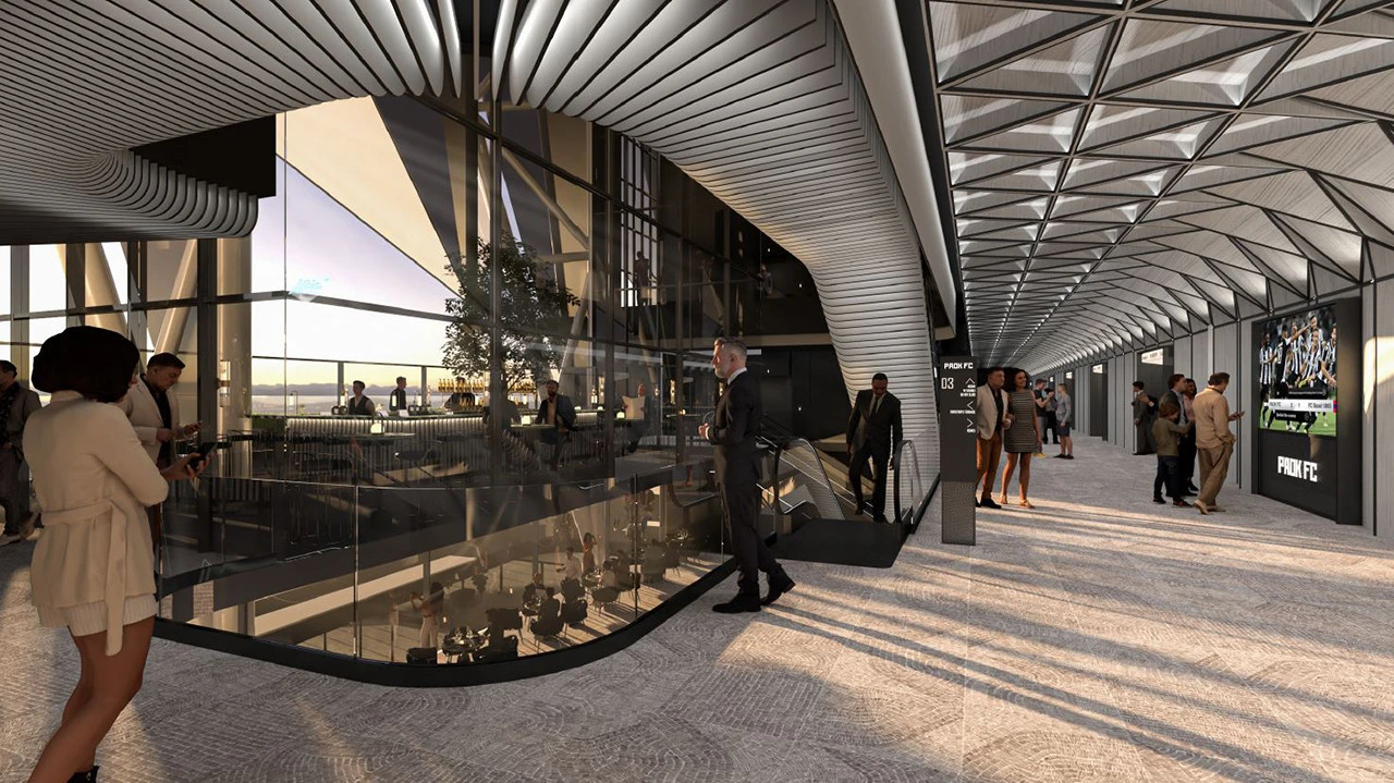 Τρισδιάστατη εσωτερική εικόνα VIP Lounge Τρισδιάστατη εσωτερική εικόνα VIP Lounge