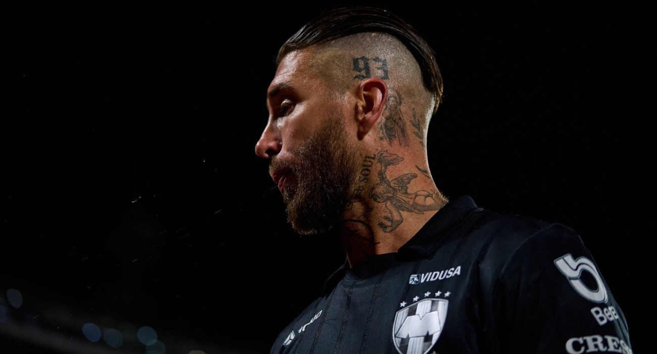 Ο Σέρχιο Ράμος με την Ραγιάδος Μοντερέι / Πηγή: Imago