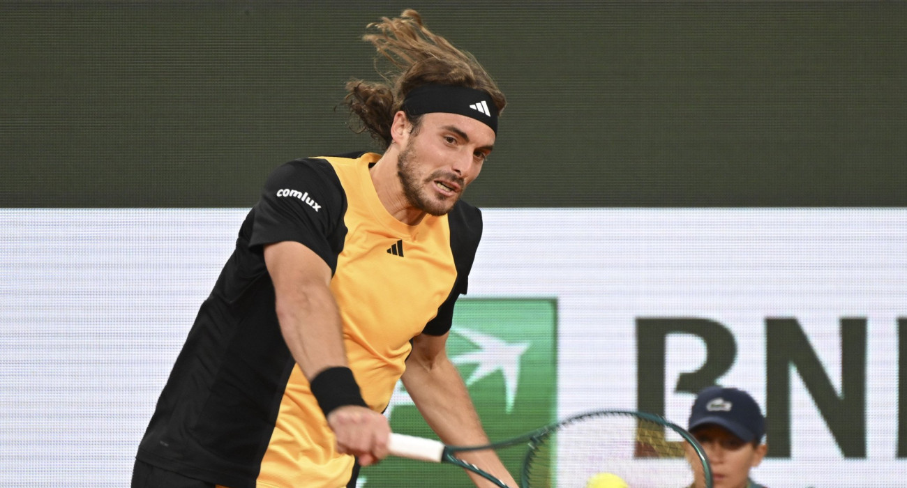 Ο Στέφανος Τσιτσιπάς στο Roland Garros του 2024 / Πηγή: intime Ο Στέφανος Τσιτσιπάς στο Roland Garros του 2024 / Πηγή: intime
