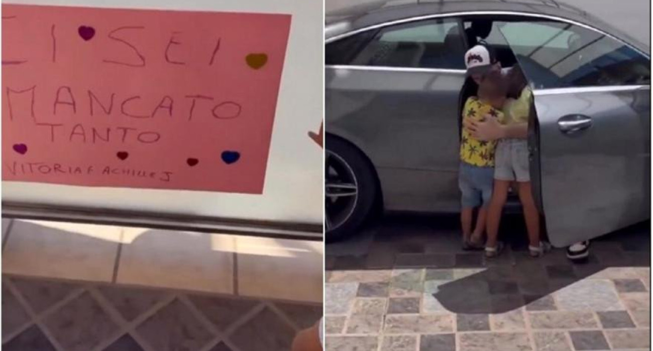 Συγκίνηση για Πολονάρα: Επέστρεψε στην αγκαλιά των παιδιών του μετά από έναν μήνα Συγκίνηση για Πολονάρα: Επέστρεψε στην αγκαλιά των παιδιών του μετά από έναν μήνα