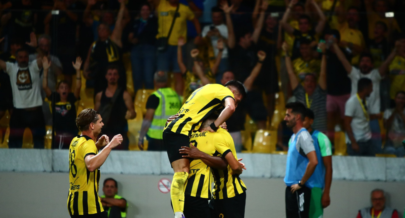 Η ΑΕΚ πέρασε στα playoffs του Conference League, Πηγή: Eurokinissi