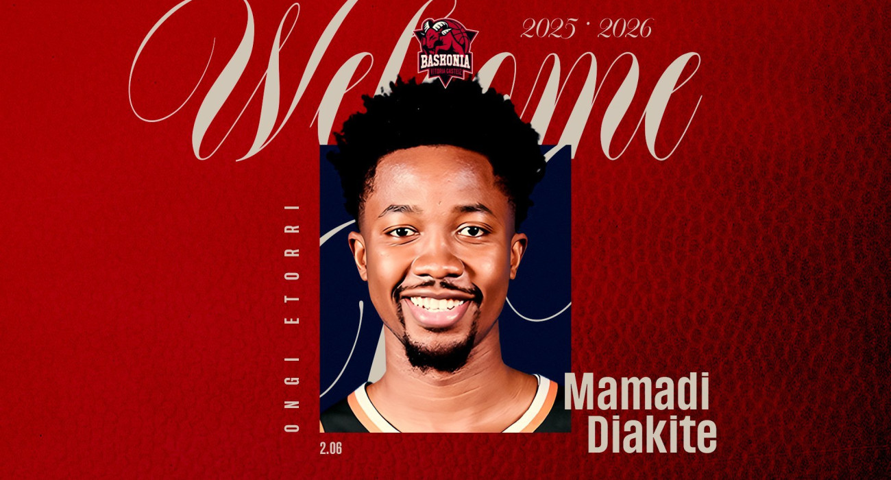 Ο Μαμαντί Ντιακιτέ/Πηγή: baskonia.com Ο Μαμαντί Ντιακιτέ/Πηγή: baskonia.com